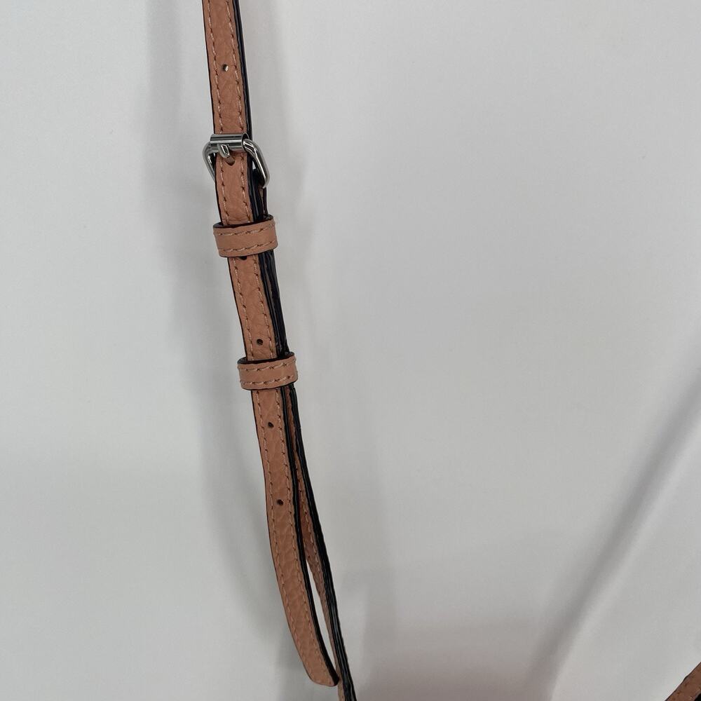 Rebecca Minkoff Isobel Leather Phone Crossbody Bag Blush Mini Purse - Picture 5 of 6